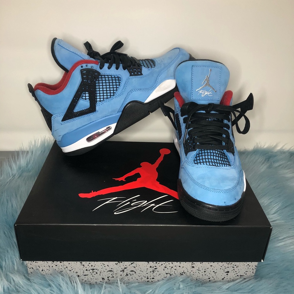 *SOLD* JORDAN 4 RETRO TRAVIS SCOTT CACTUS JACK